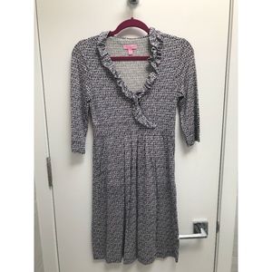 Lilly Pulitzer Blayney silk faux wrap dress